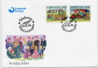 FAEROE ISLANDS 1994 Folk Customs Set On  FDC..  Michel 270-71 - Faroe Islands