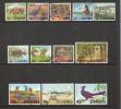 ZAMBIA 1975 Used Stamp(s) Definitives 141-154 #6389 Not Complete - Zambie (1965-...)