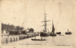 BLAYE BORDS DE LA GIRONDE BATEAUX WAGONS - Blaye