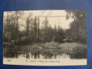 CPA....GAGNY..L ETANG DANS LE CHATEAU ROUGE..FM..1918....RECTO VERSO - Gagny