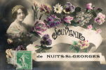 NUITS SAINT GEORGES (21) Carte Fantaisie Souvenir De - Nuits Saint Georges