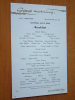 R.M.S. " QUEEN MARY " BREAKFAST 30 October 1947 ( Cunard White Star ) ( Details Zie Foto ) ! - Programas