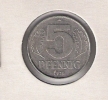 B9 GDR DDR Germany 5 Pfennig 1975. - 5 Pfennig