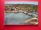 CPSM-18-ST-SATUR-LE PONT SUR LA LOIRE A ST-THIBAULT-VUE AERIENNE-NON VOYAGEE -PHOTO RECTO / VERSO - Saint-Satur