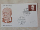 25/176  FDC   ALLEMAGNE - Sir Winston Churchill