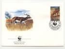 FDC WWF Antelopes  1987  From Zambia - Other & Unclassified