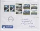 2001 ENVELOPPE TRONDHEIM TO BELGIE - STAMPS ZEGELS LANDSCAPE MOUNTAINS BERGEN - Lettres & Documents