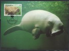 WWF - 1988 - Vanuatu - Dugong - FDC 1 Carte + 1 Lettre - Other & Unclassified