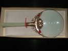 Rare Old Chinese Tibet Silver And Jade Magnifying Glass - Vetro & Cristallo