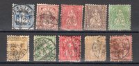 Svizzera 1881 Lotto Usati -- Used - Used Stamps