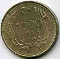 Turquie Turkey 1000 Lira 1994 KM 997 - Turquie