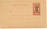 REF LANV1 - MARTINIQUE - EP CARTE LETTRE 10c NEUVE - Lettres & Documents