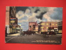 Gulfport Ms  Looking West On 14th Street  Coca Cola Sign   Cancel No Stamp  Linen   ==-  ==  == Ref 255 - Andere & Zonder Classificatie