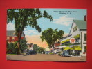 New Hampshire > Hillsboro  Main Street  Texaco Sign   Linen   ==-  ==  == Ref 255 - Concord