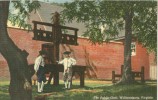 USA – United States – The Public Gaol, Williamsburg, Virginia, Unused Linen Postcard [P5478] - Sonstige & Ohne Zuordnung