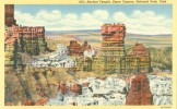 USA – United States – Ancient Temple, Bryce Canyon, National Park, Utah, Unused Linen Postcard [P5492] - Bryce Canyon