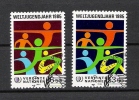 UNO Wien 1984 MiNr.45-46 Gest. Intern.Jahr Der Jugend ( 297)NP - Gebraucht