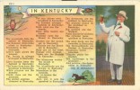 USA – United States – In Kentucky, Unused Linen Postcard [P5499] - Other & Unclassified