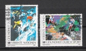 UNO Wien 1988 MiNr.85-86 Gest. Gesundheit Durch Sport( 298) - Gebruikt