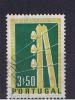 RB 756 - Portugal 1955 3$50 Fine Used Stamp - Centenary Of Electric Telegraph System - Communications Theme - Gebraucht