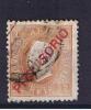 RB 756 - Portugal 1892 15r Opt Provisorio Used Stamp - Oblitérés