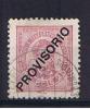 RB 756 - Portugal 1892 25r Opt Provisorio Fine Used Stamp - Used Stamps
