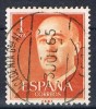 Sello 1 Pts Caudillo 1955, Fechador ACADEMIA Gral Del AIRE, Num 1153 º - Used Stamps