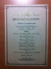 MOËT & ET CHANDON DÎNER AU CHAMPAGNE KURHAUS BADEN-BADEN 26. JUNI 1971 MENU / CARTE / KARTE GOLDEN/DORE/GOLD-FARBE - Menú