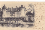 63 / COURPIERE / LE CHATEAU DE LA BARGE / DOS NON DIVISE 1903 - Courpiere