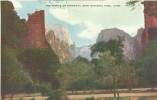 USA – United States – The Temple Of Sinawava, Zion National Park, Utah, Unused Postcard [P5541] - Zion
