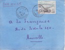 Cameroun,Edéa Le 25/05/1957 > France,colonies,lettre,po Nt Sur Le Wouri à Douala,15f N°301 - Brieven En Documenten