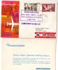 ENVELOPPE 1ere LIAISON AERIENNE-1er VOL  PARIS-ISTAMBUL  1959 AIR FRANCE - Premiers Vols