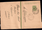 RUSSIA 1909 2 Kop NEWSPAPER STRIP TO SWITZERLAND - Interi Postali