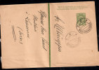 RUSSIA 1909 2 Kop NEWSPAPER STRIP TO SWITZERLAND - Entiers Postaux