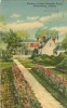 USA – United States – Garden Of Ludwell-Paradise House, Williamsburg, Virginia, 1956 Used Linen Postcard [P5593] - Other & Unclassified