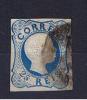 RB 758 - Portugal 1855 King Pedro V - 25r Blue  Fine Used Stamp - Usati