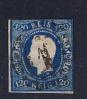 RB 758 - Portugal 1866 King Luis - 120r Blue Fine Used Stamp - Oblitérés