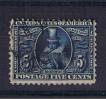 RB 758 - USA 1907 Jamestown Exposition 5c Blue Pocahontas - Fine Used Stamp - Oblitérés