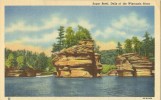 USA – United States – Sugar Bowl, Dells Of The Wisconsin River, Unused Linen Postcard [P5601] - Andere & Zonder Classificatie