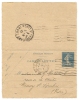 Carte Lettre 25c Semeuse1923 Paris Vaugirard Pour Neuvy - ST Sepulchare - Cartoline-lettere