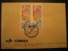 BRASIL Sao Paulo 1987 Card Cancel Lions Club Lion Leones Leon - Rotary, Lions Club