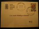 LUXEMBOURG Mersch 1967 Servais Cancel Stamp Lions Club Lion Leones Leon - Rotary, Lions Club