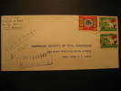 BOLIVIA La Paz 1969 To NY USA Registered Air Mail Cover Stamp Lionism Lions Club Lion Leones Leon - Rotary, Lions Club