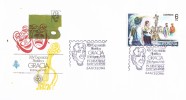 Carta Exposicion GRACIA (Barcelona) 1993. Mary Santpere. TEATRO - Briefe U. Dokumente