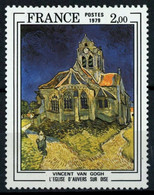 France 1979 MiNr. 2176 Frankreich  Art Painting  Church At  Auvers-sur-Oise Vincent Van Gogh 1v MNH** 3,80 € - Impressionisme