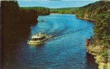 USA – United States – View Looking Up Wisconsin River, 1960s Used Postcard [P5629] - Andere & Zonder Classificatie