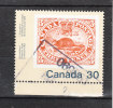 Canada   -   1982.  Castoro.  Francobollo Su Francobollo .  Beaver.  Stamp On Stamp - Rodents