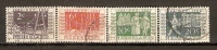 Nederland 1952  150 Jahre Briefmarken  (o) Mi.593-596 - Gebraucht