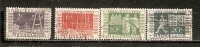 Nederland 1952  150 Jahre Briefmarken  (o) Mi.593-596 - Gebraucht