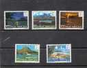 Polynésie Française:  Paysage De La Polynésie : Case De Tuamotu, Motu, Bora-Bora, Uapou, Raiatera, Motu Tapu- Tourisme - Unused Stamps